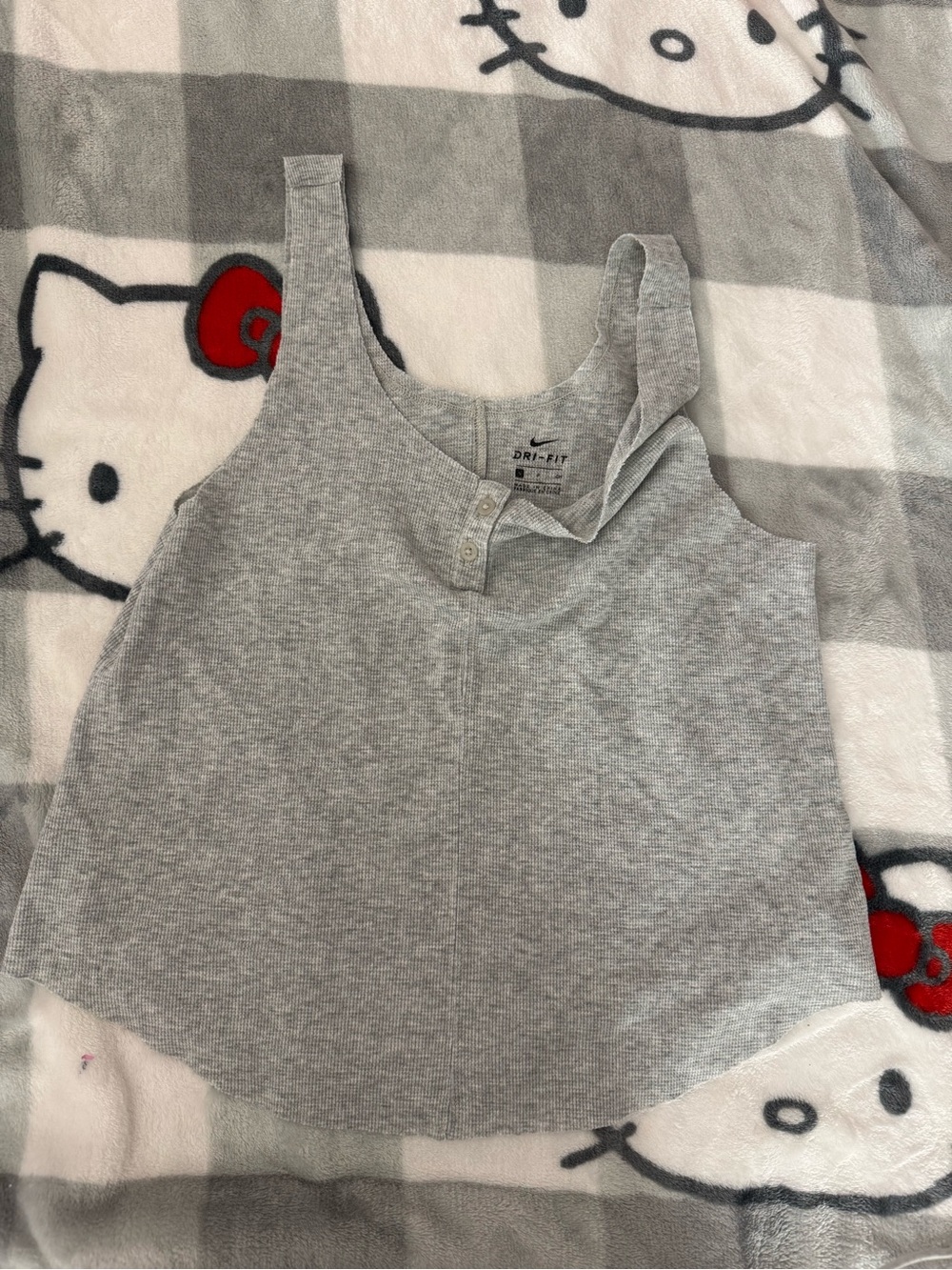 Nike Gray Dri-FIT Tank Top size S great condition